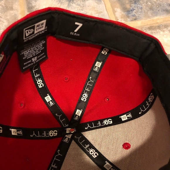 New York Yankees new era fitted hat size 7 - Picture 5 of 6